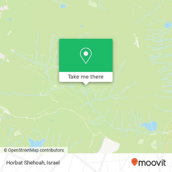 Карта Horbat Shehoah