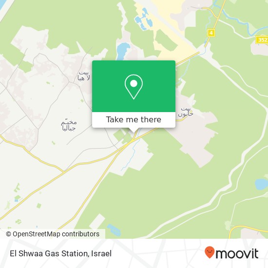 Карта El Shwaa Gas Station