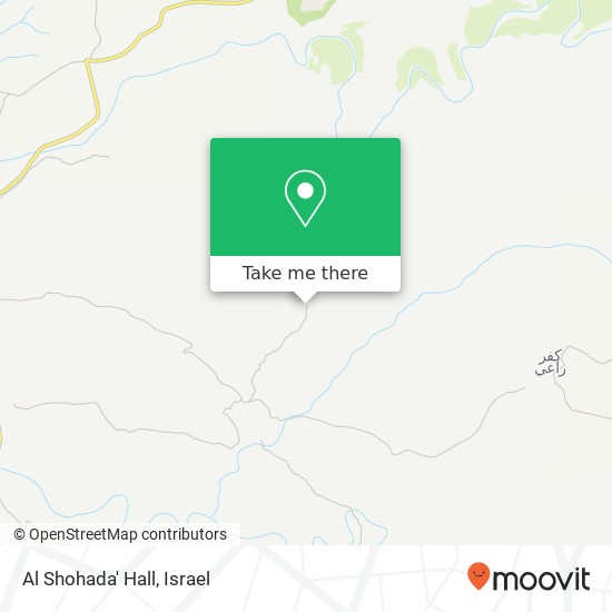 Al Shohada' Hall map