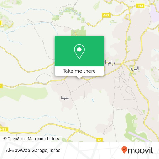 Al-Bawwab Garage map