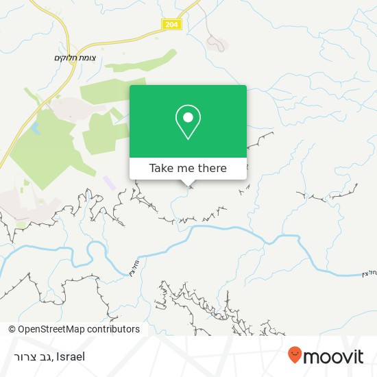 גב צרור map