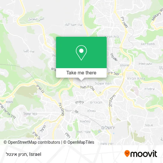 Карта חניון אינטל