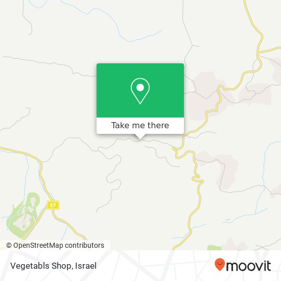 Vegetabls Shop map