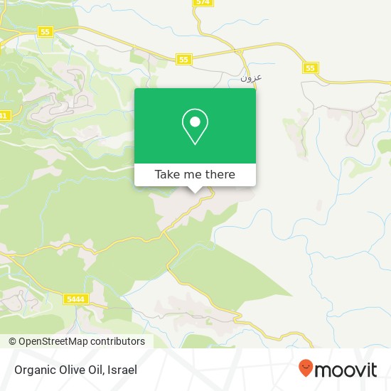Карта Organic Olive Oil