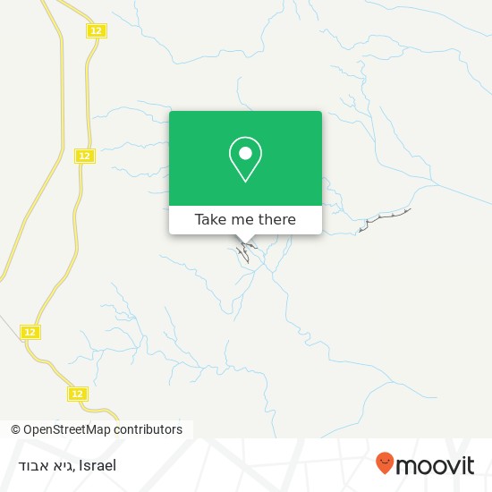 גיא אבוד map