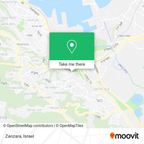 Карта Zanzara