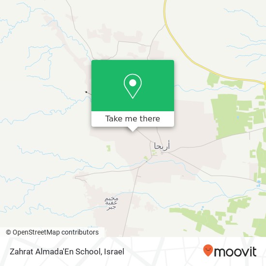 Zahrat Almada'En School map