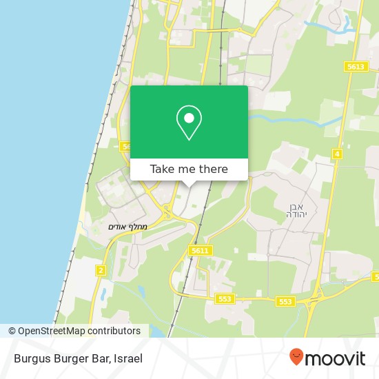 Карта Burgus Burger Bar