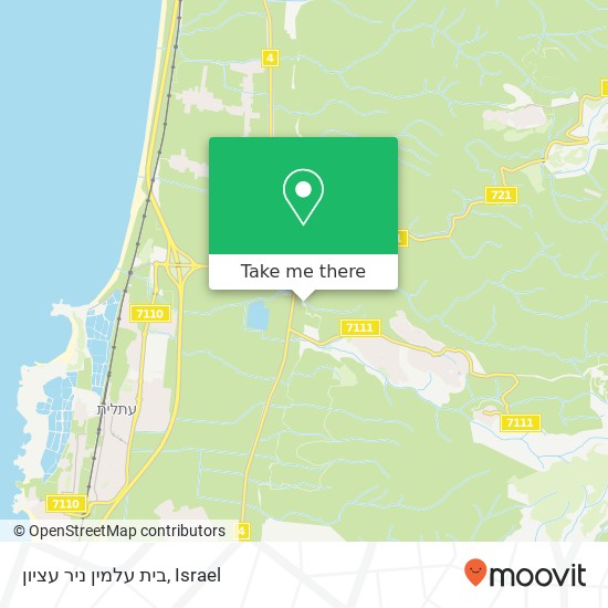 Карта בית עלמין ניר עציון