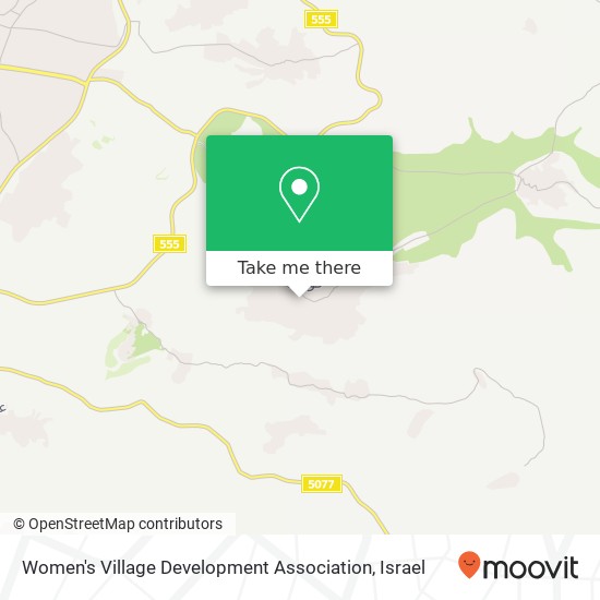 Women's Village Development Association map
