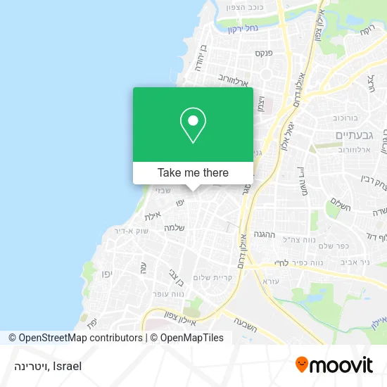 Карта ויטרינה