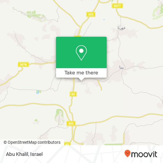 Abu Khalil map