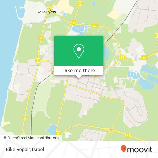 Bike Repair map