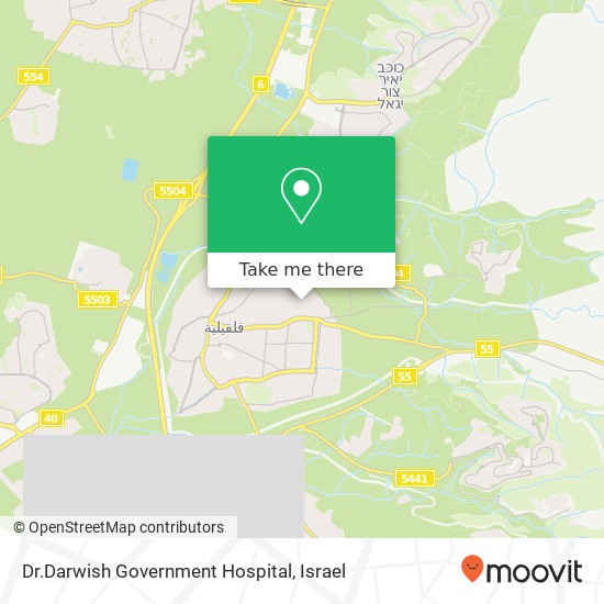 Dr.Darwish Government Hospital map