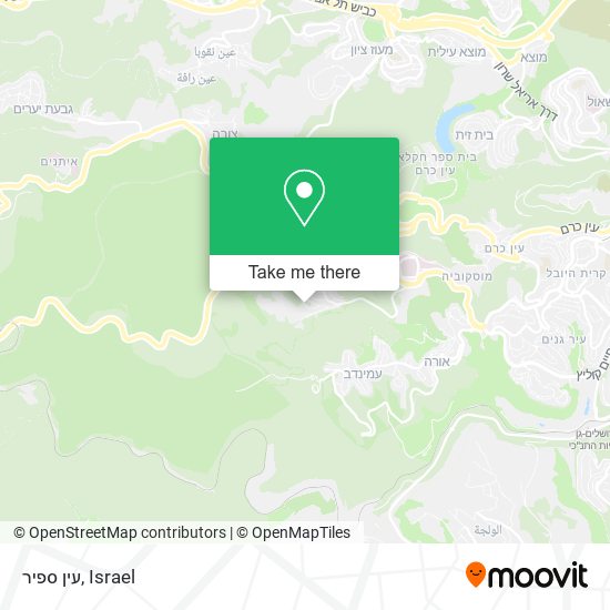 עין ספיר map