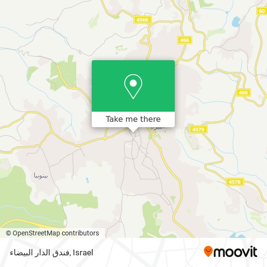 فندق الدار البيضاء map