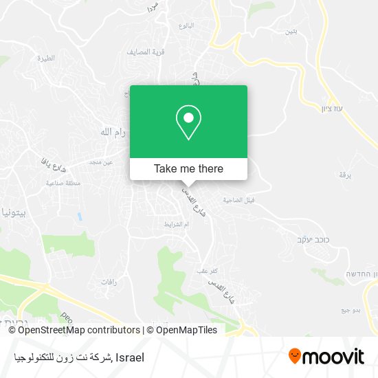 شركة نت زون للتكنولوجيا map