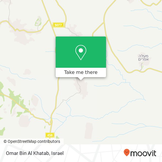 Карта Omar Bin Al Khatab