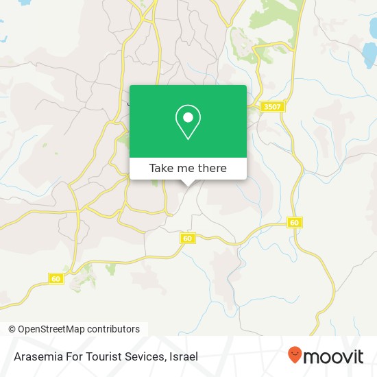 Карта Arasemia For Tourist Sevices