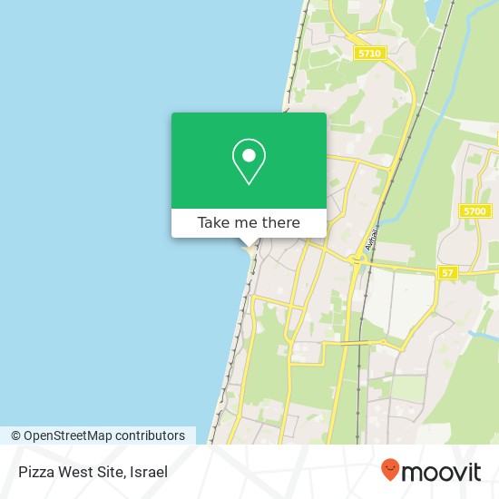 Pizza West Site map