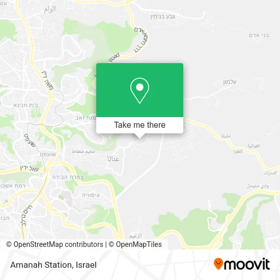 Карта Amanah Station