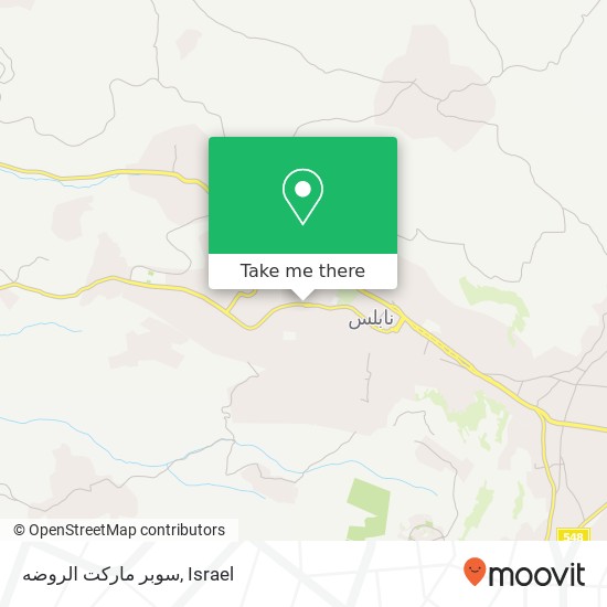 سوبر ماركت الروضه map