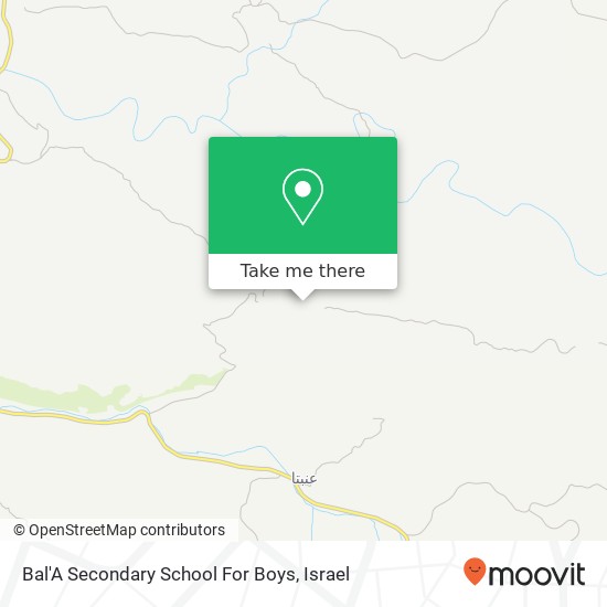 Bal'A Secondary School For Boys map