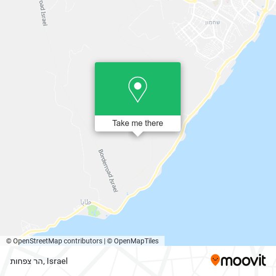 הר צפחות map