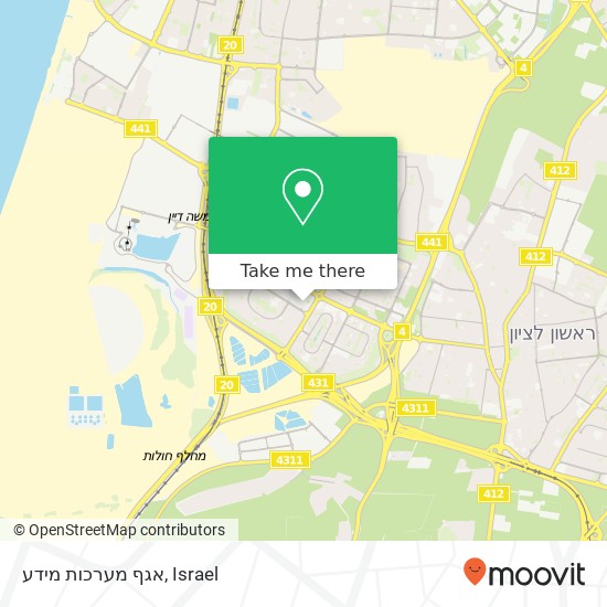 אגף מערכות מידע map