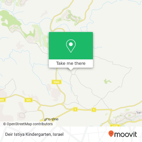 Карта Deir Istiya Kindergarten