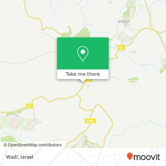 Wadi' map