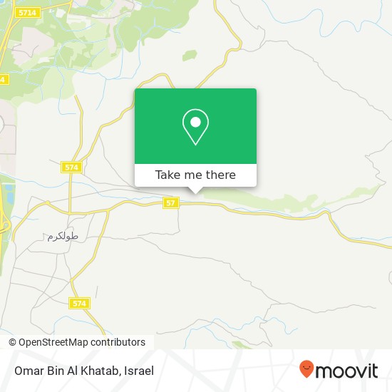 Карта Omar Bin Al Khatab