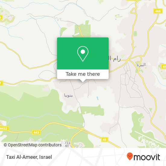 Taxi Al-Ameer map