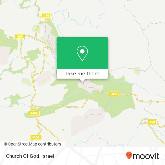 Карта Church Of God