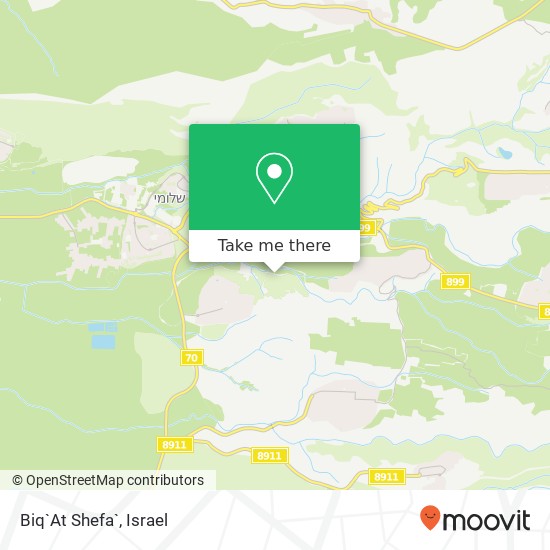 Карта Biq`At Shefa`