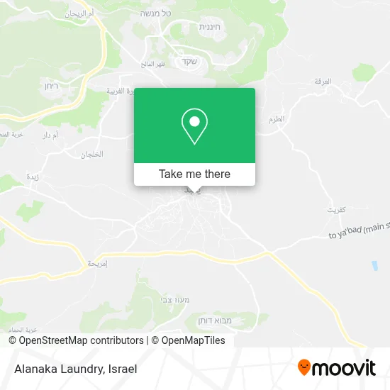 Alanaka Laundry map