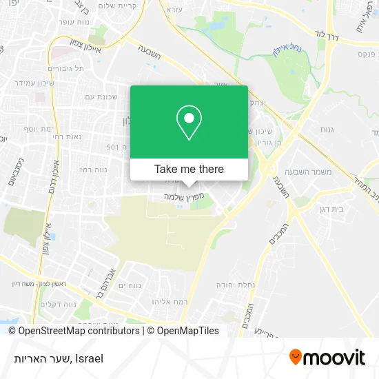 Карта שער האריות