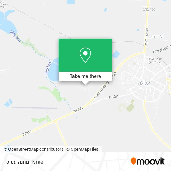 Карта מחנה עמוס