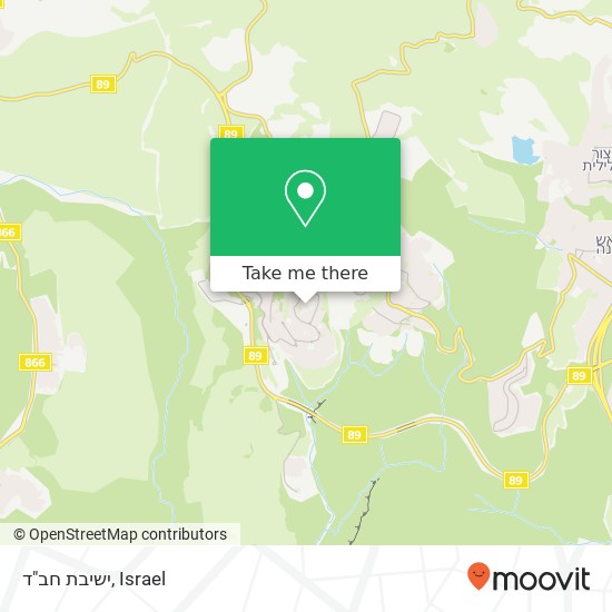 ישיבת חב"ד map