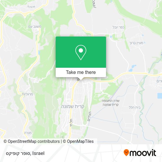 Карта סופר קופיקס