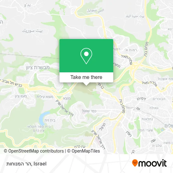 Карта הר המנוחות