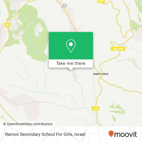 Карта Ramon Secondary School For Girls