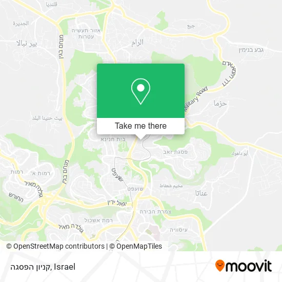 Карта קניון הפסגה