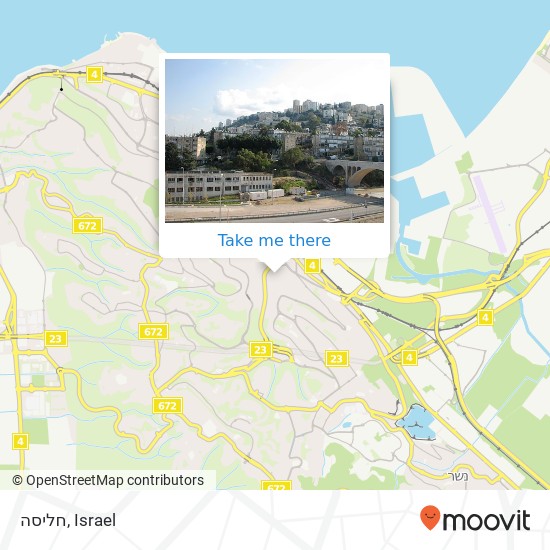 חליסה map