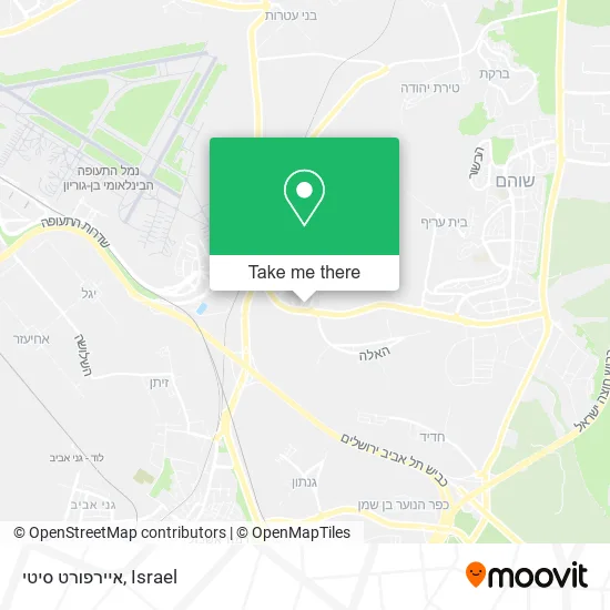 Карта איירפורט סיטי