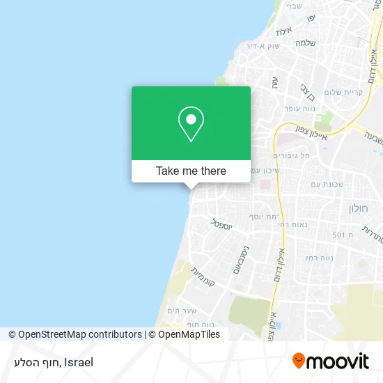 Карта חוף הסלע