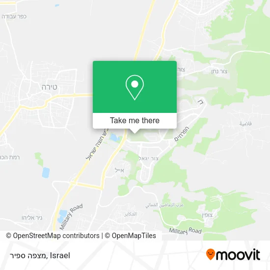 Карта מצפה ספיר