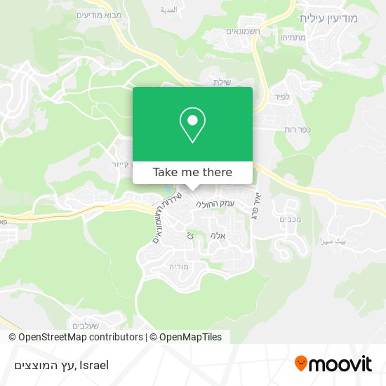 עץ המוצצים map