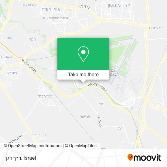 Карта דרך דגן