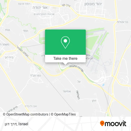Карта דרך דגן